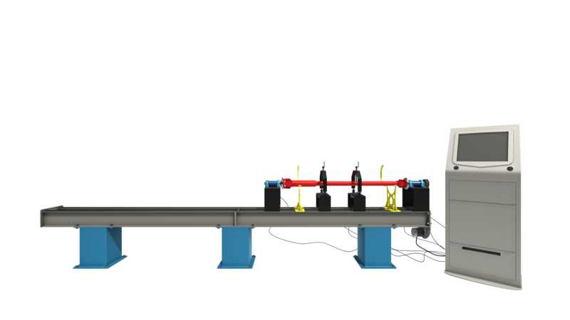 балансировочный станок для карданных валов эталон 5м